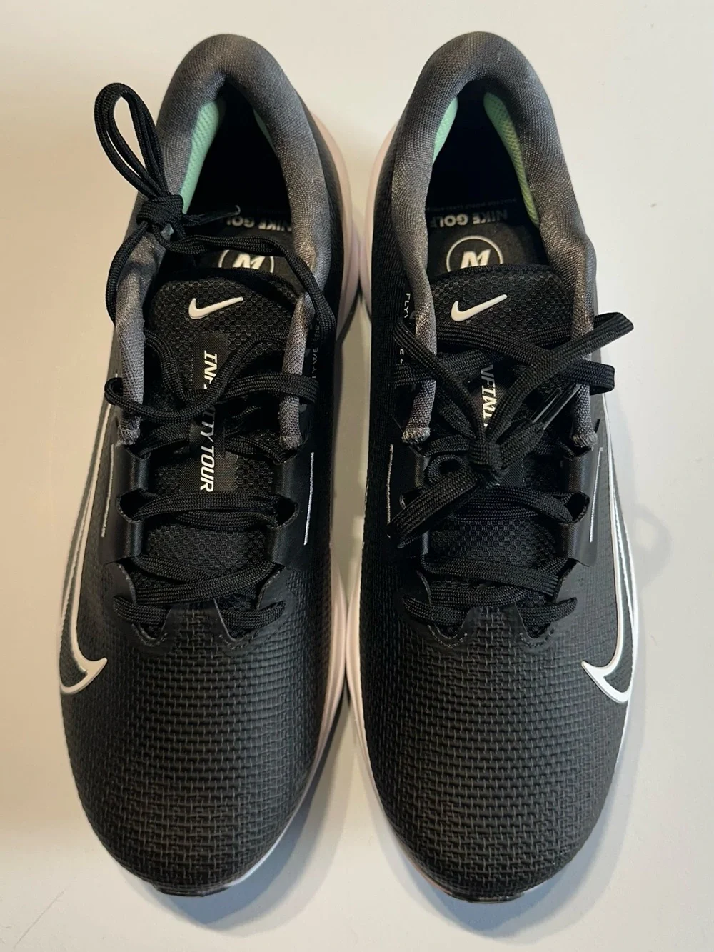 Nike Air Zoom Infinity Tour 2 Golf Shoes Men's US Size 9.5 Black FD0217-002